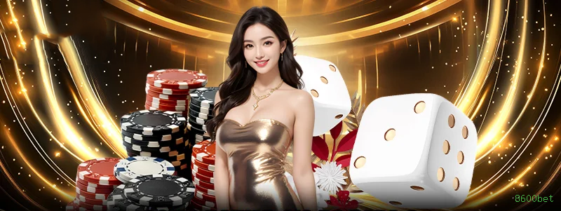 Imagem promocional da experiência de game da 8600bet