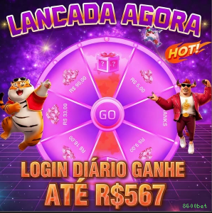 Imagem promocional da experiência de game da 8600bet